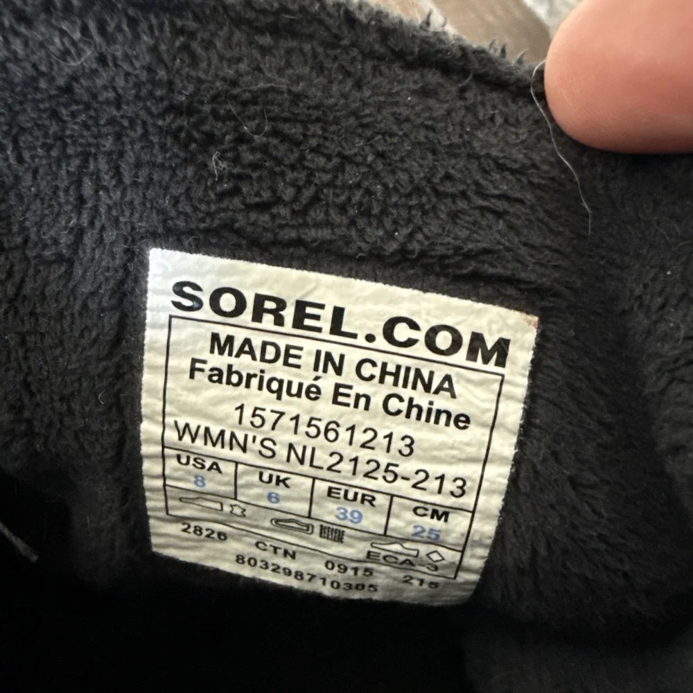 Sorel Duck Boots Women 8 Waterproof Medina III Winter Boots Brown Green Lace Up